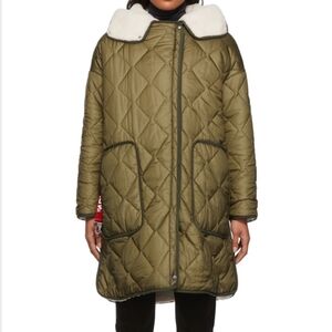 Yves Salomon Parka Army Coat Sz M